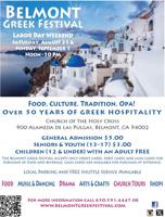 Belmont Greek Festival And Take N Bake