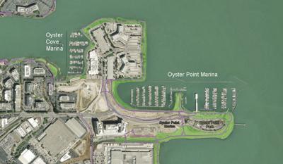 Aerial view Oyster Cove/Point