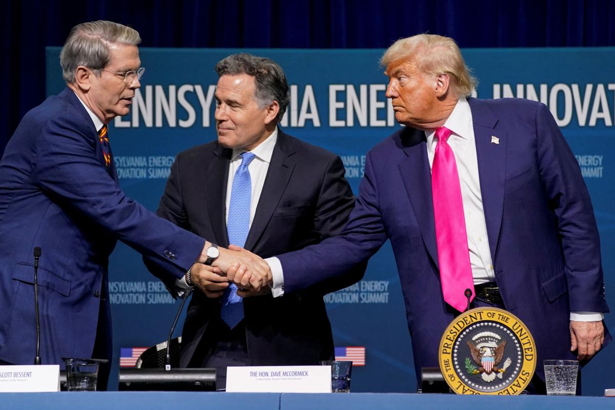 Trump and Sen. Dave McCormick team up to promote energy and tech investments  in Pennsylvania | National | smdailyjournal.com