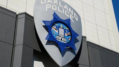 Oakland crime, police logo