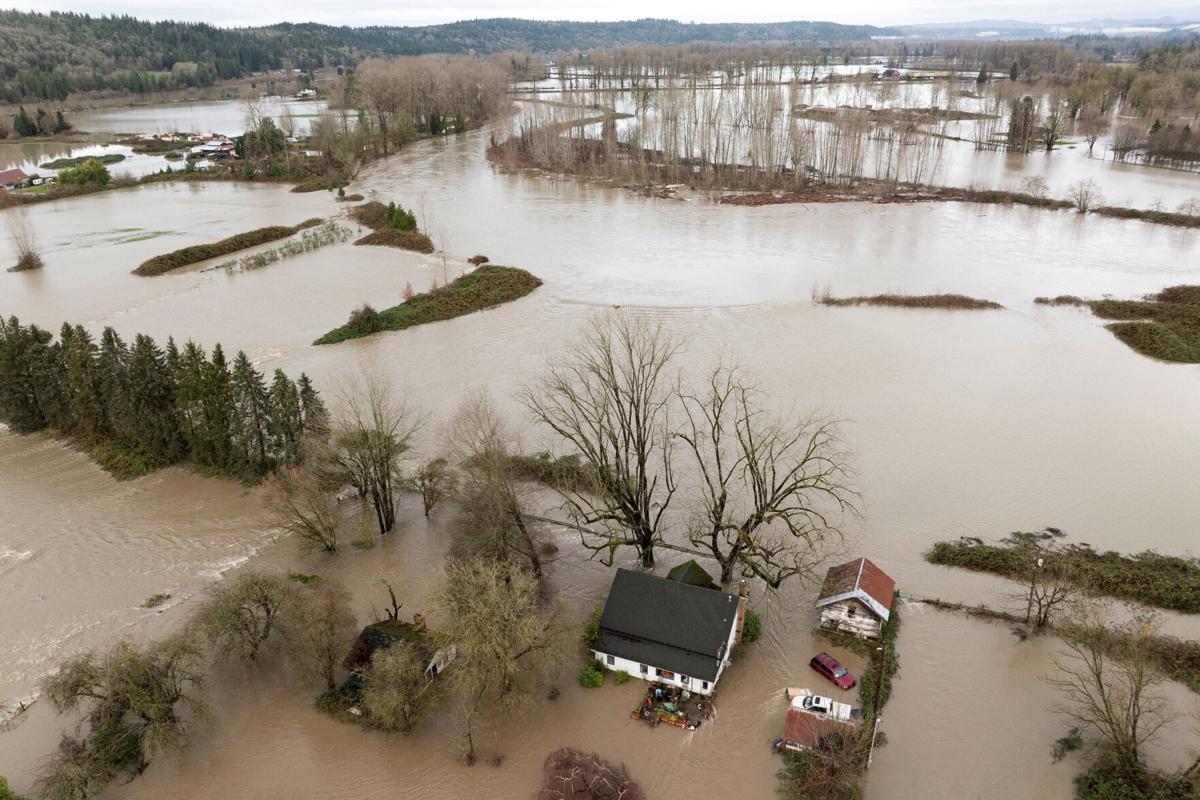 Storm systems bring heavy rain to the Pacific Northwest and a wintry ...
