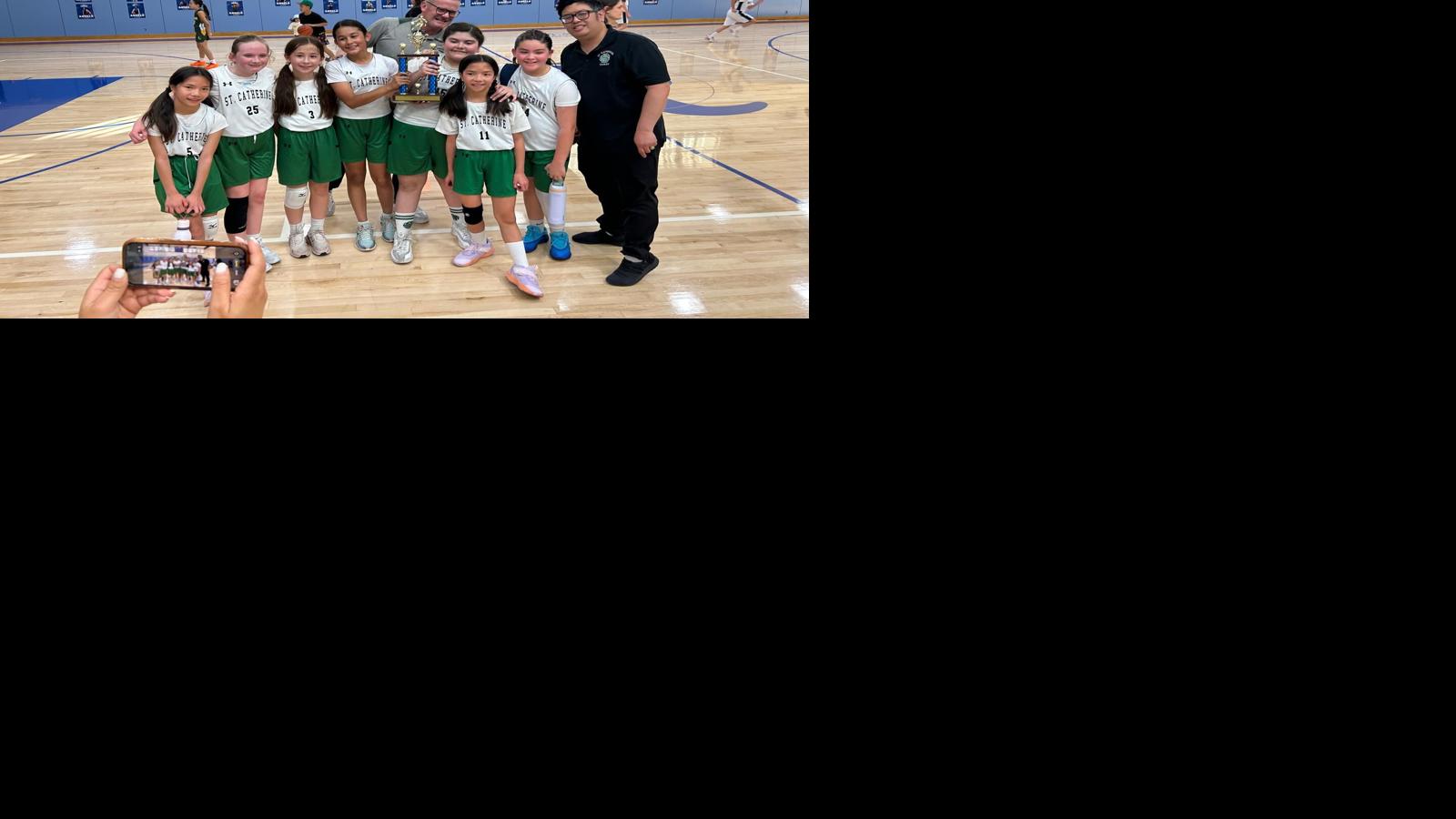 Class Notes: St. Catherine’s of Siena (Burlingame) fifth grade girls basketball team claims D3 PPSL Championship