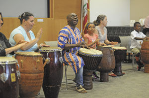 African drumming
