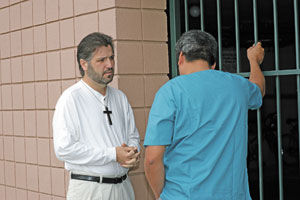 Jail chaplain learns humility through work: Martin Schurr gave up a cushy corporate life to give back