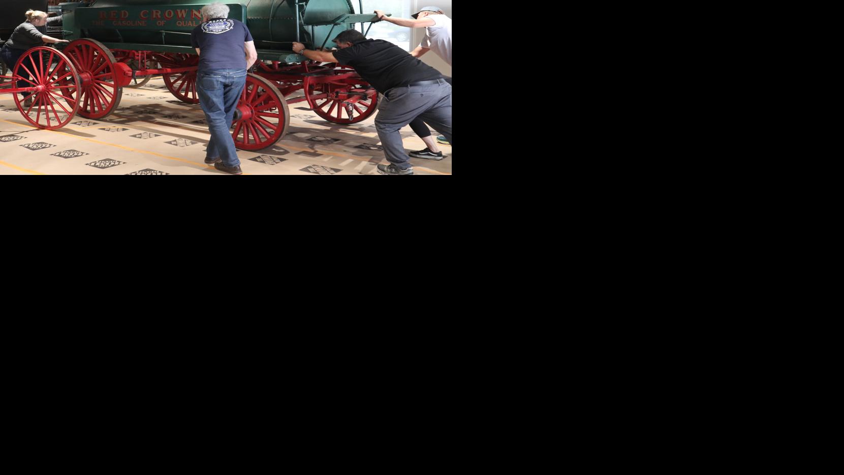 San Mateo County History Museum readies oil wagon exhibit