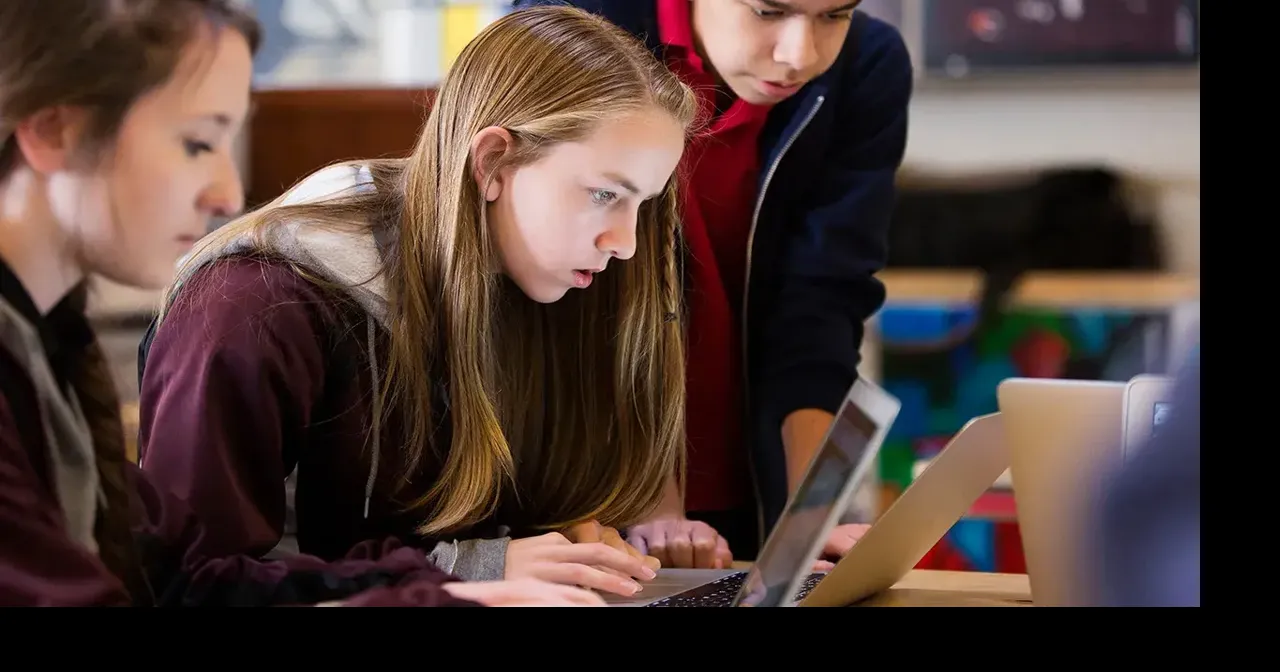 Teens increasingly use AI for schoolwork, survey says