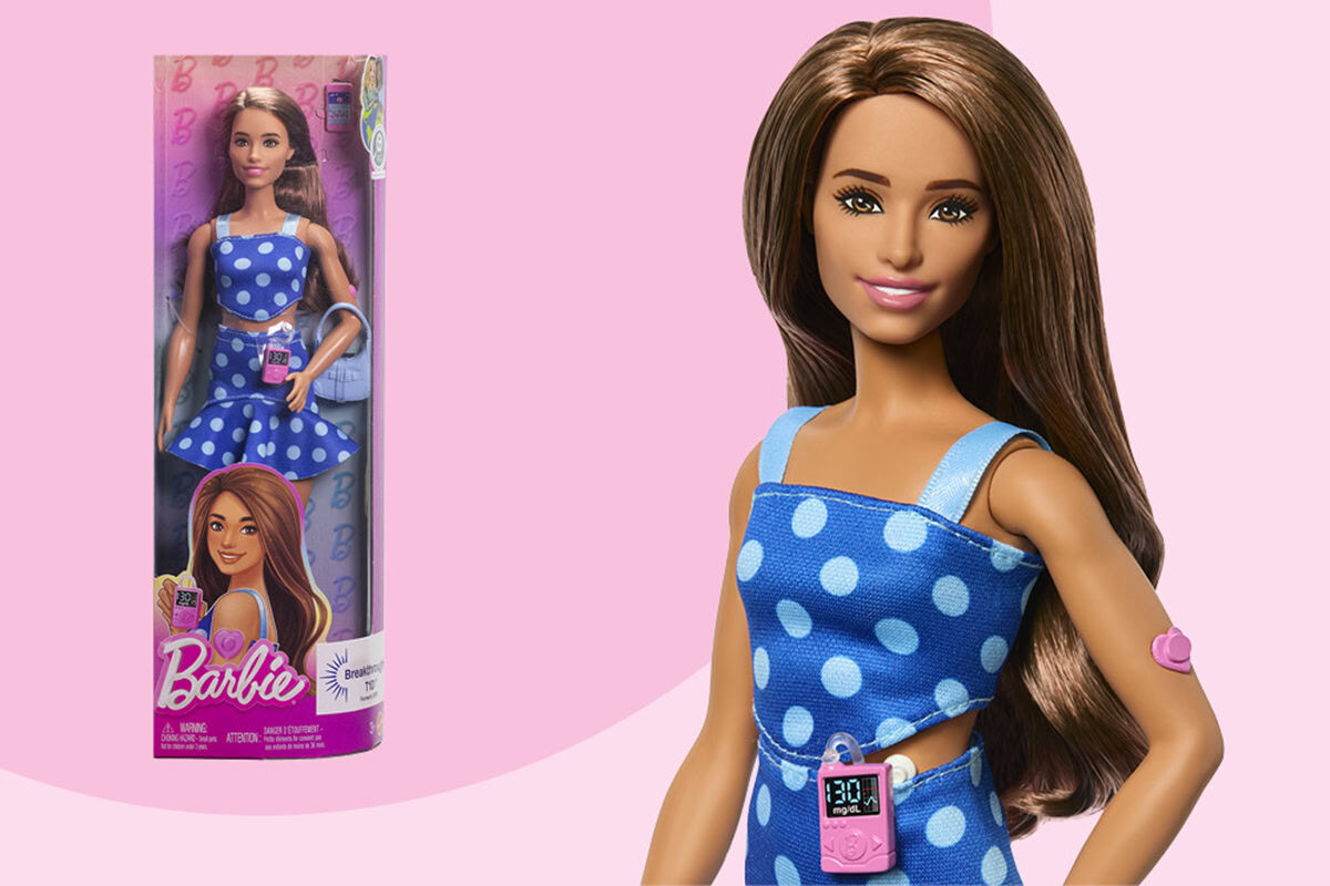 Hundreds of thousands of children have type 1 diabetes. Now, there’s a Barbie who has it, too