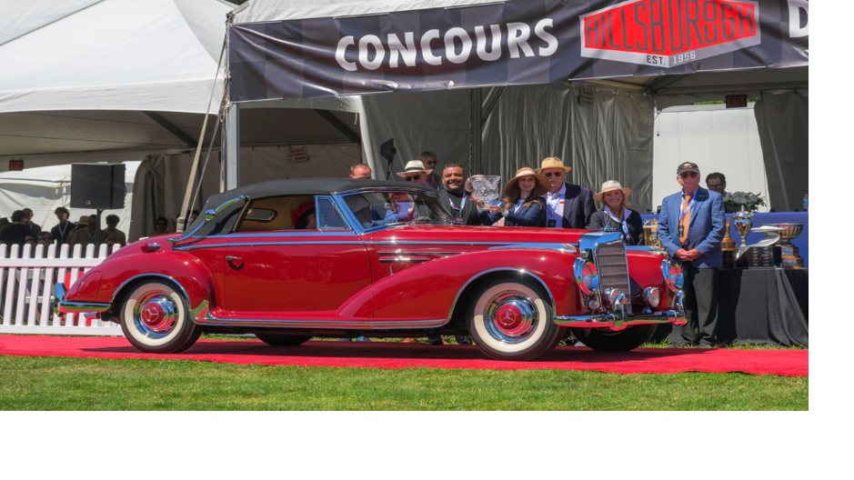 1956 Mercedes-Benz wins ‘Best of Show’ at 70th Annual Hillsborough Concours