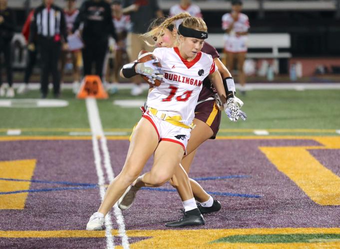 Burlingame flag football: Cailyn Lish