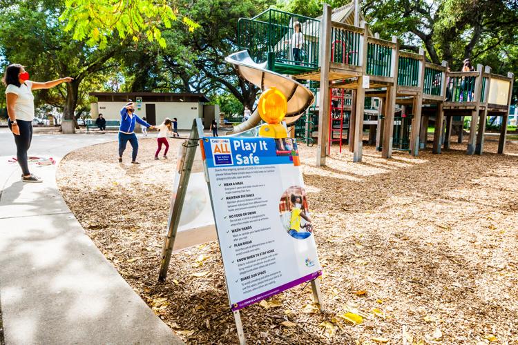 San Mateo Central Park playground