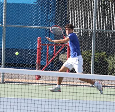 Carlmont tennis: Lucas Rowe
