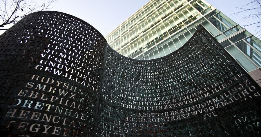 Solution goes on auction for CIA HQ's Kryptos sculpture that has ...