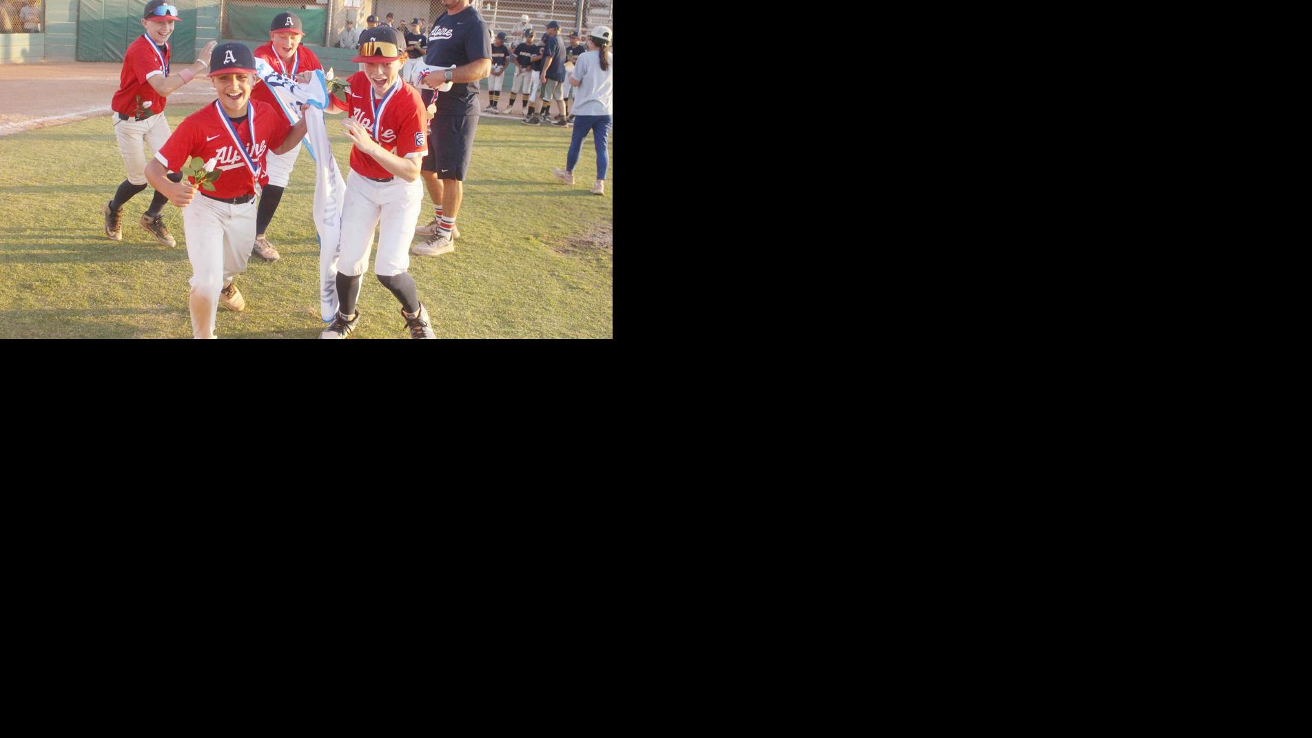 Banner night for Alpine: District 52 Little League Superbowl Majors championship caps title sweep