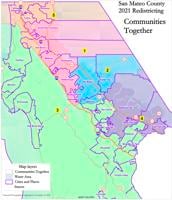 Frustrations mount over redistricting in San Mateo County