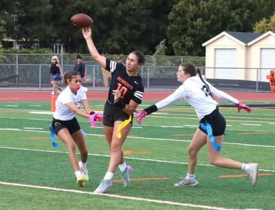 San Mateo flag football: Kayla Lichaa