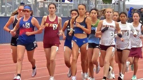 College of San Mateo's Ericka Dorn a triple winner at the Northern California community college championships
