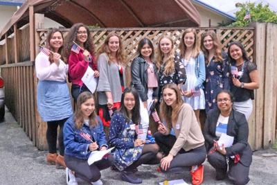 Girls state high school junior delegates