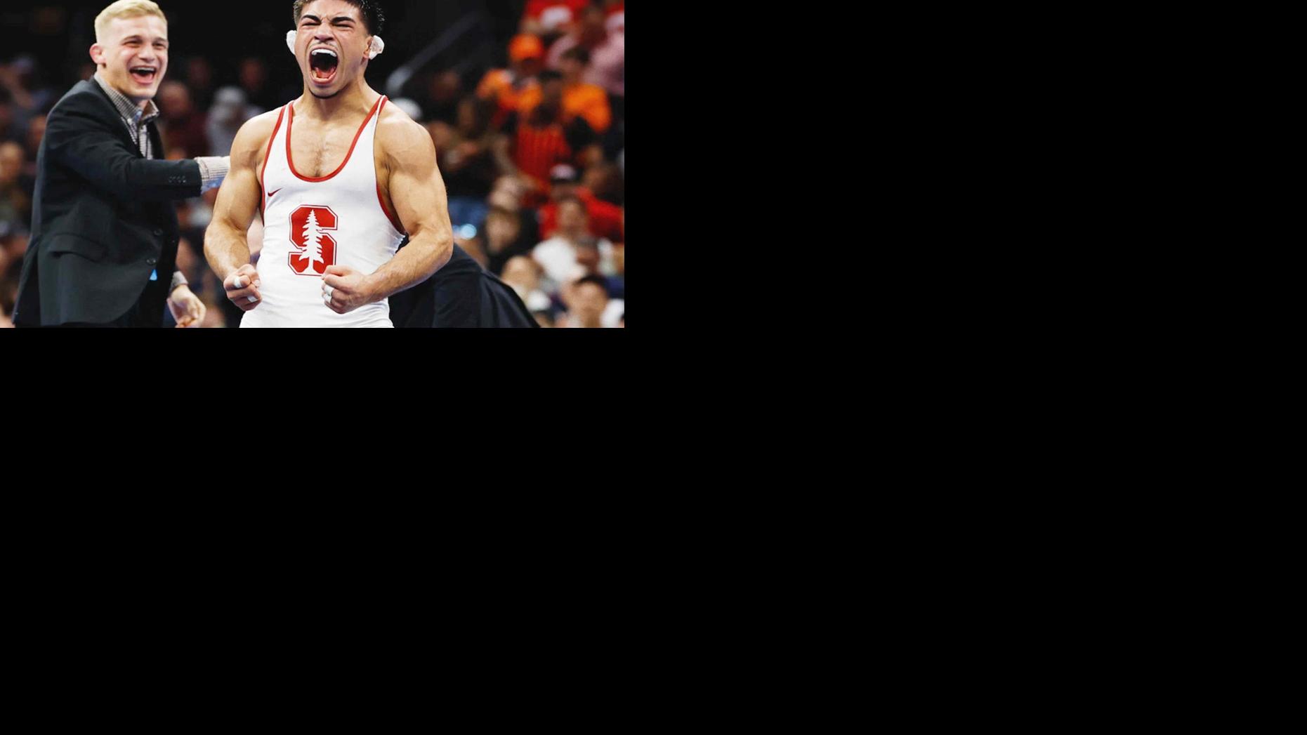 Stanford wrestling’s Aden Valencia wins NCAA Championships national title