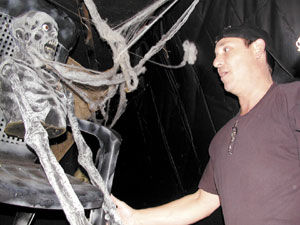 Haunting the neighborhood for Halloween