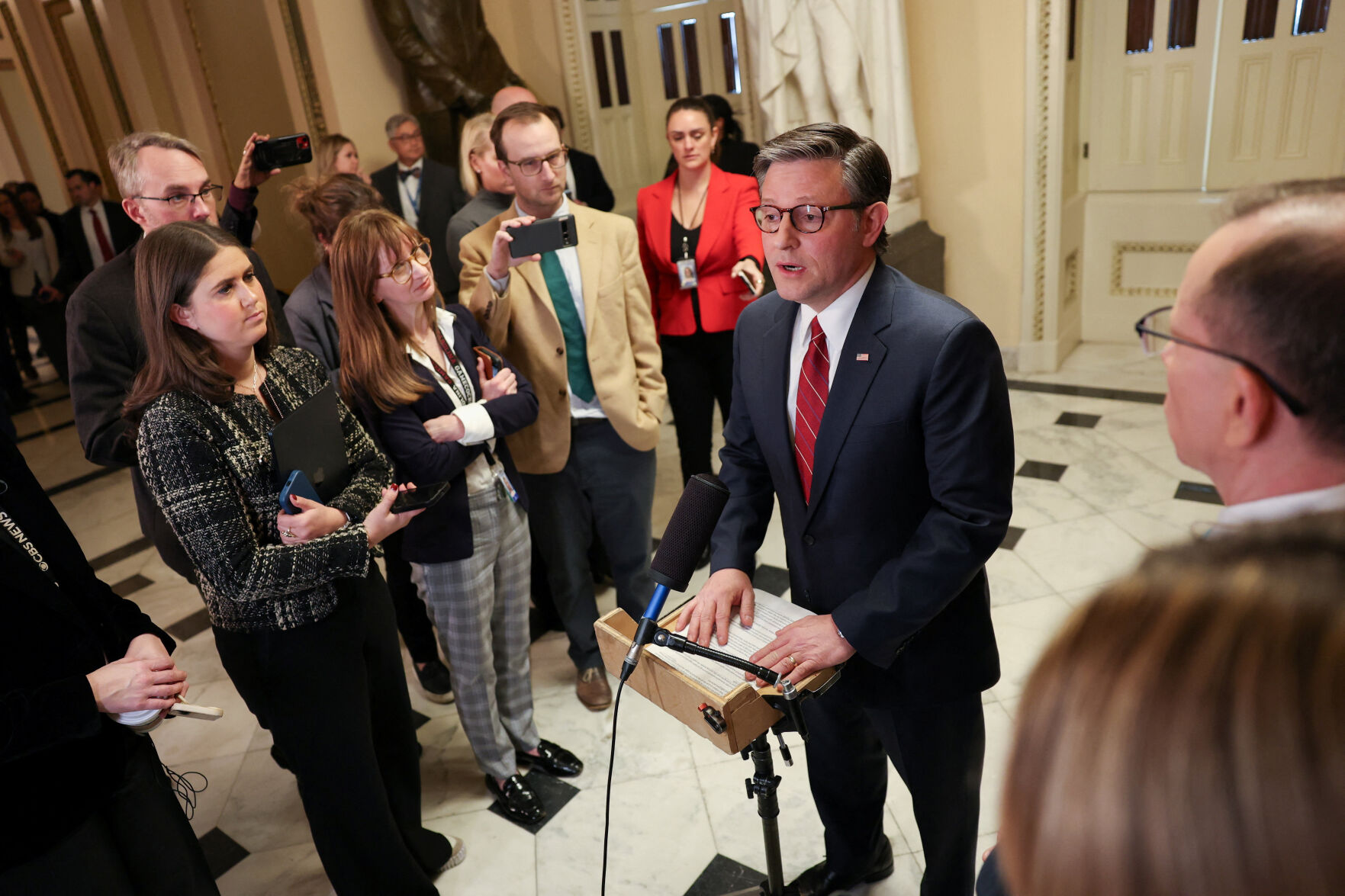 House passes bill to end the partial government shutdown, sending it to ...