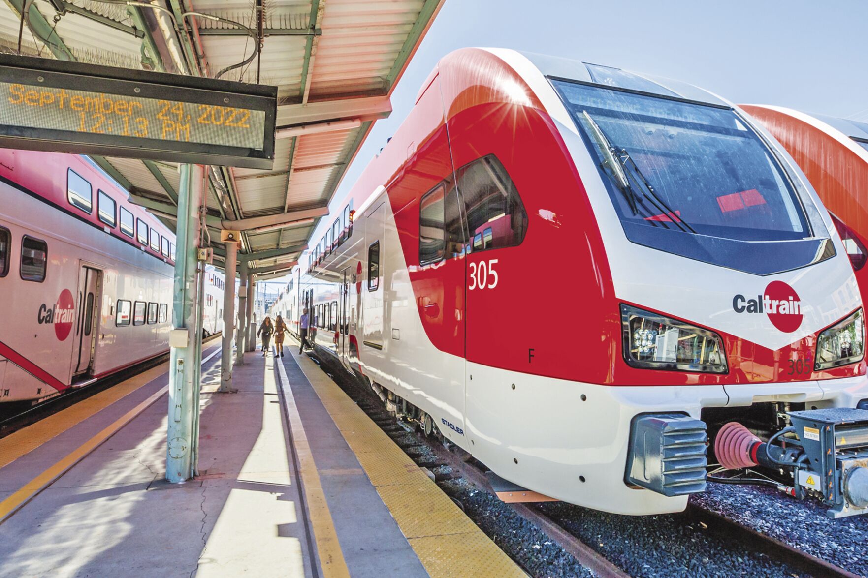 Caltrain electric sale