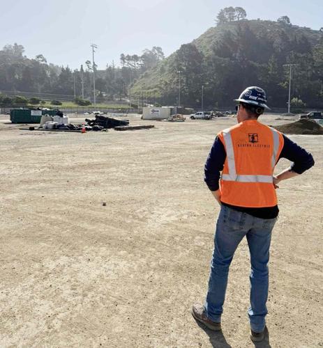 Terra Nova baseball field construction