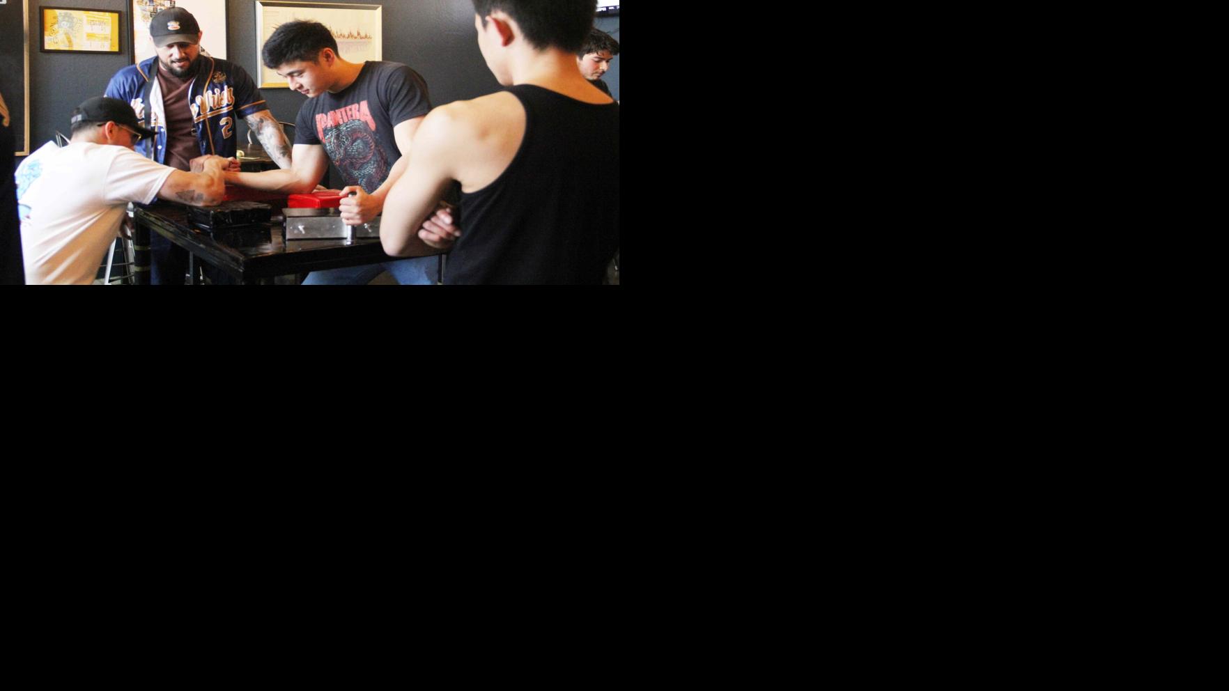 Belmont Brass Wrists arm wrestling club founded by two high school friends