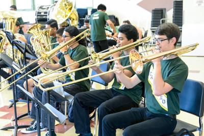 Capuchino High School marching band