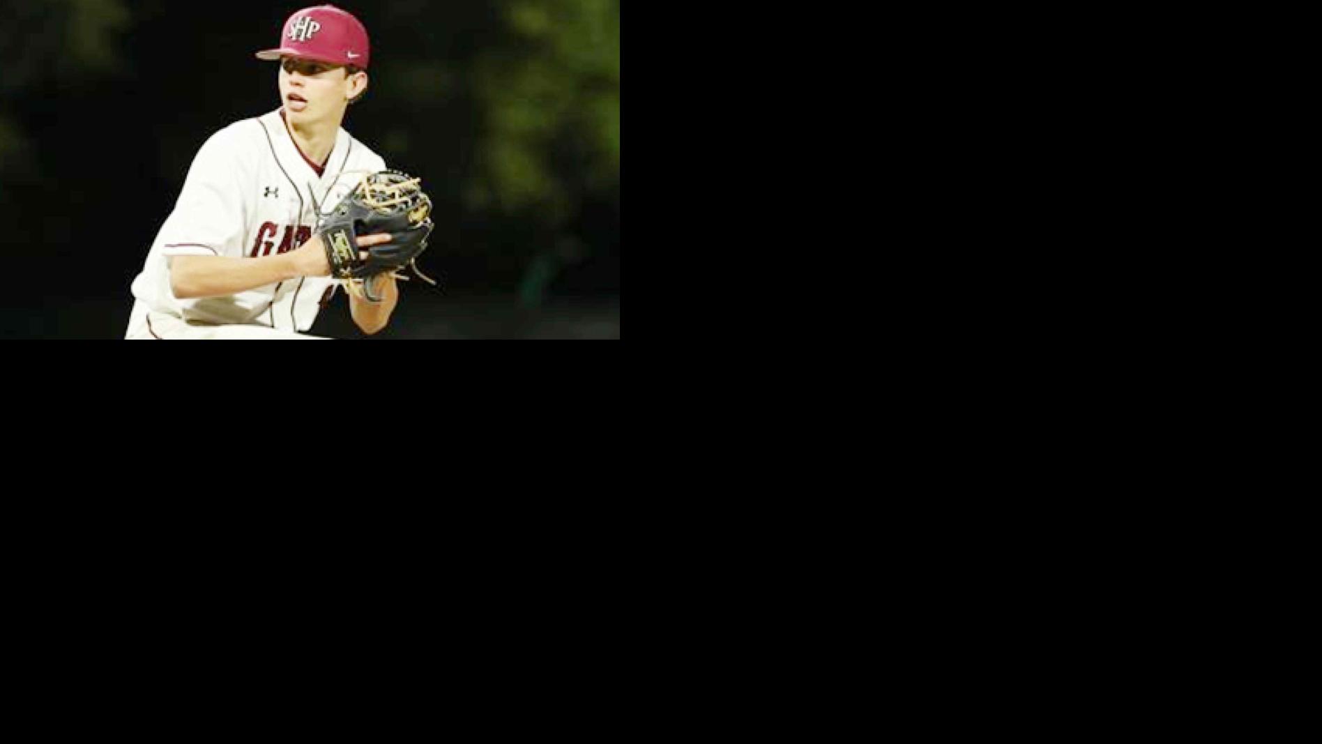 Sacred Heart Prep pitcher Kyle Sweeney strikes out 12 to sweep Mills