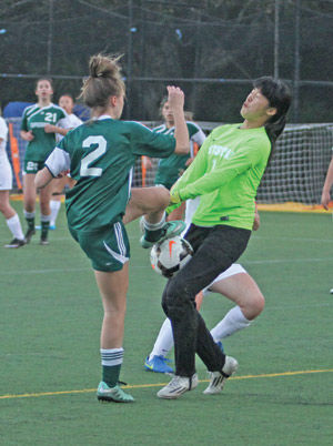 Gryphons escape with win: Crystal Springs gets pair of goals from Duncanson, holds off Cap