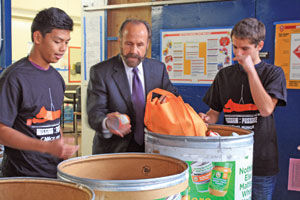 A can-do attitude: San Mateo High students hope to collect 300K pounds in food donations