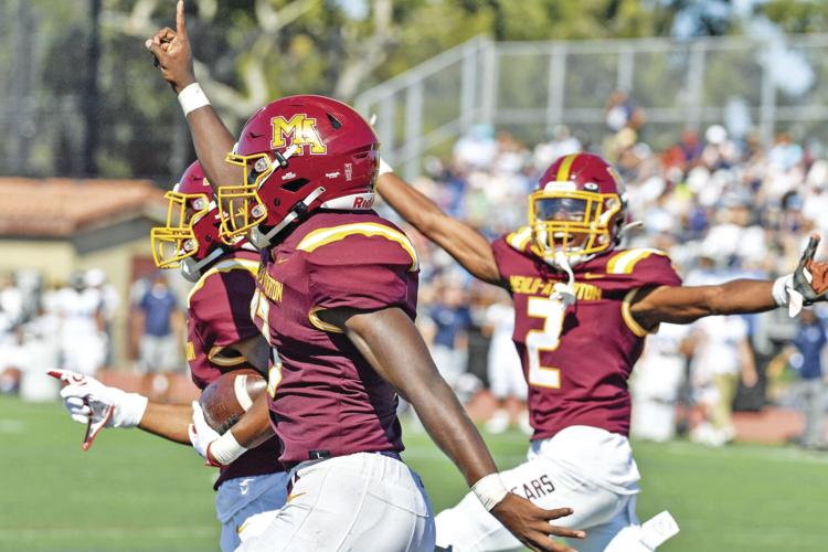 M-A football Kameron Hawkins