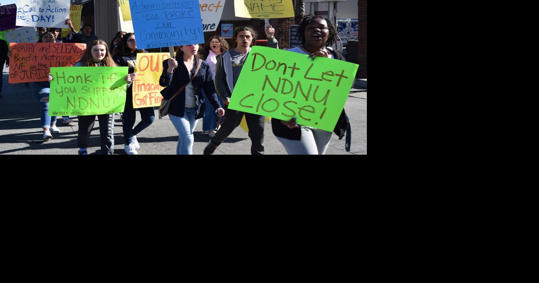 NDNU students demand answers | Local News | smdailyjournal.com