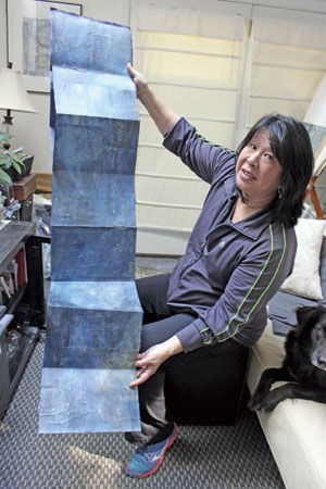 Asking questions, one layer at a time: Mixed media artist Karen Chew collects past, present and future