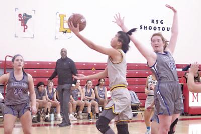 Menlo girls' basketball Ruiqi Liu