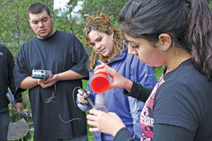 Students getting REAL with science class