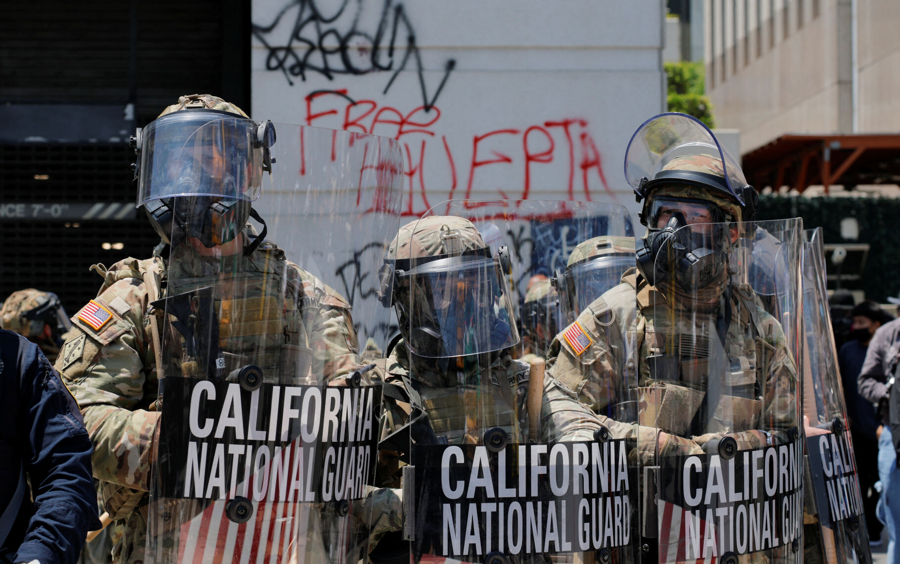 USA-MIGRATION/PROTEST-LOS ANGELES