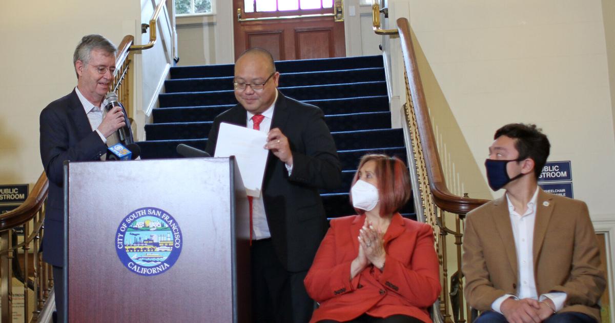 First spherical of checks for South San Francisco program | Native Information First spherical of checks for South San Francisco program | Native Information