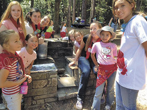 The girls of summer: Generations of Girl Scouts work toward future, while getting back to nature