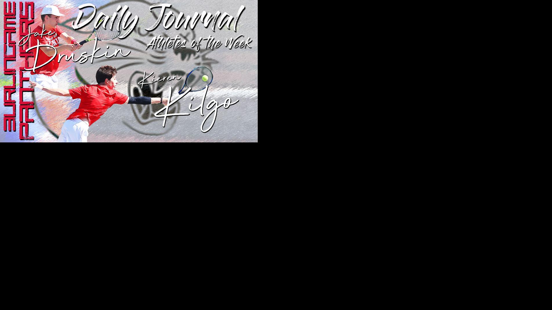 Daily Journal Athletes of the Week: Burlingame’s Jake Druskin and Kieran Kilgo