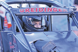 Breidingers tearing up the track