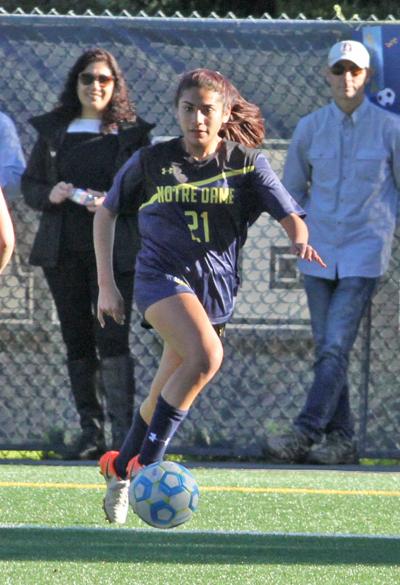 Notre Dame-Belmont soccer-Mendoza