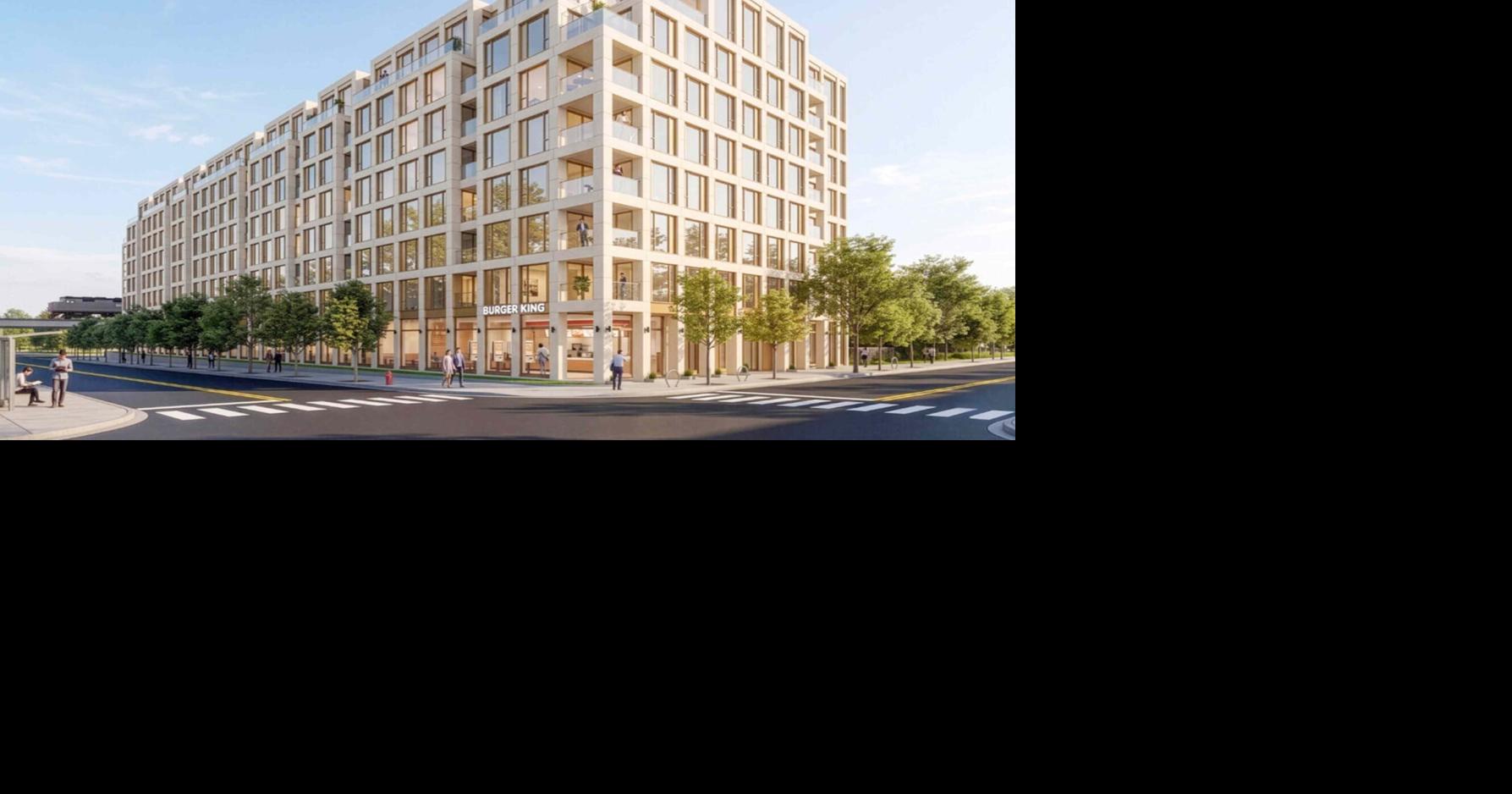 San Mateo proposal to add housing to Burger King at 2817 El Camino Real