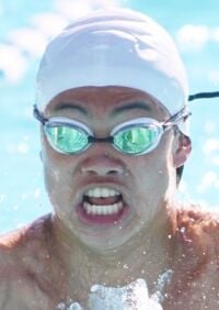 Carlmont swimming Zerach Chan MUG