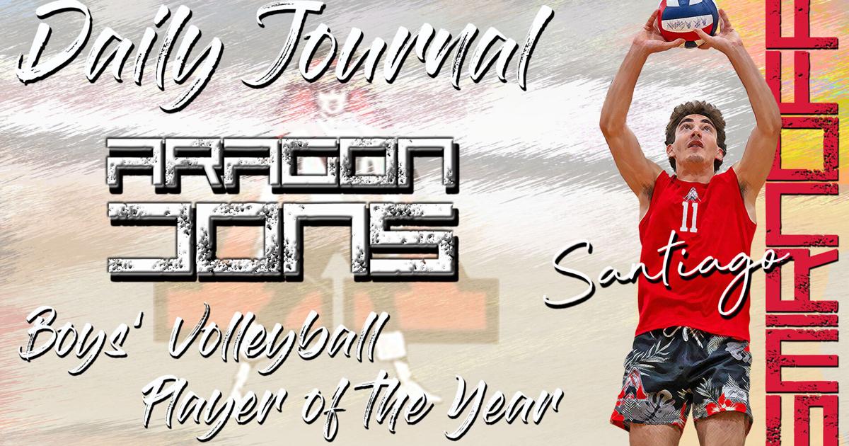 Jugador de voleibol masculino del año del Daily Journal: Santiago Smirnoff de Aragón