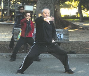 Through Tai Chi, a community grows: San Mateo Central Park home to early-morning exercise class