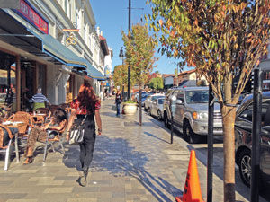 Streetscape Project Taking Shape Burlingame Officials Say