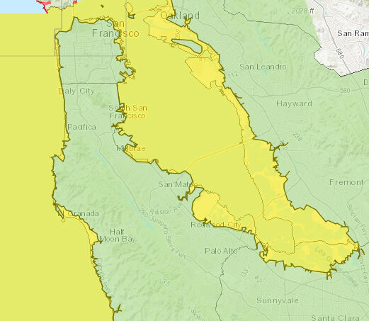 Downtown S.F., North Beach included in new Bay Area tsunami hazard zones