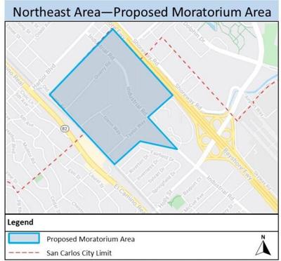 San Carlos development map