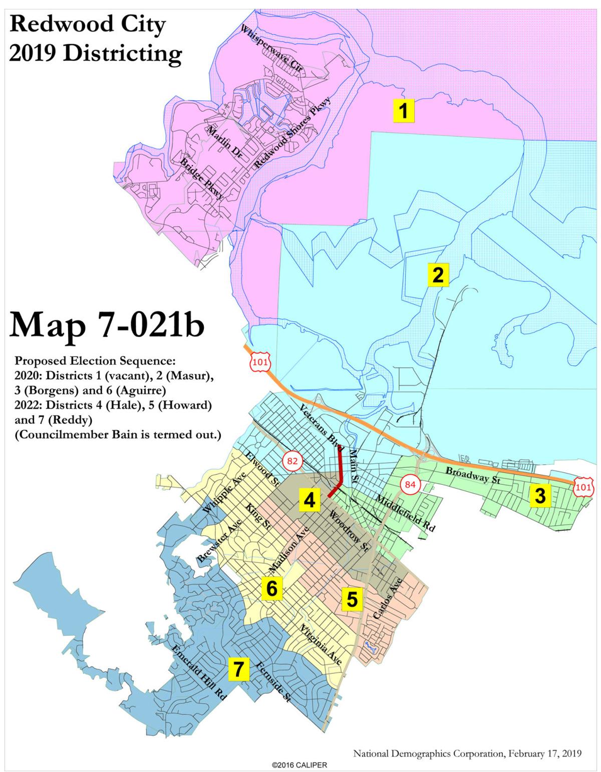map of redwood city Redwood City District Maps Are Down To Two Local News map of redwood city